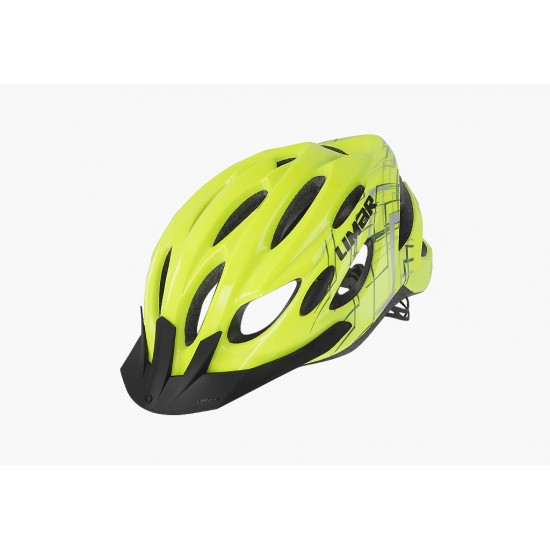 Casca LIMAR Rocket galben flourescent M (52-57cm)) Casca copii LIMAR Rocket galben flourescent M (52-57cm))