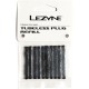 LEZYNE Replacement black rubber for tubeless kit 10 pieces