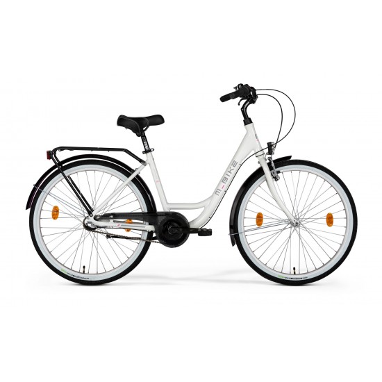 M-BIKE CITYLINE 328 selyem fehér 43cm