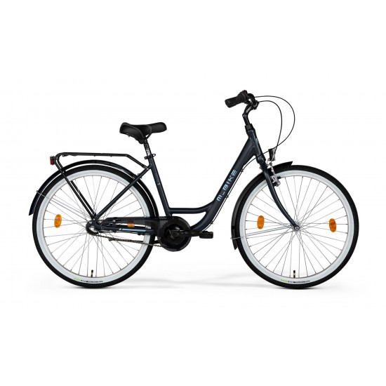 M-BIKE CITYLINE 328 selyem szürke/kék 43cm
