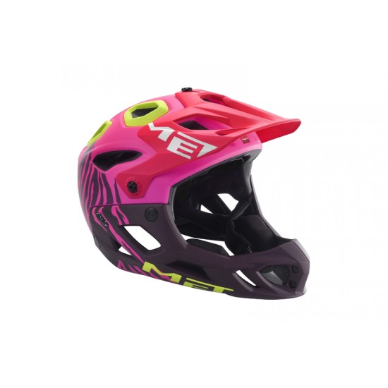 Casca MET Parachute HES Matt Roz L 59-62 cm Casca MET Parachute HES Matt Roz L 59-62 cm