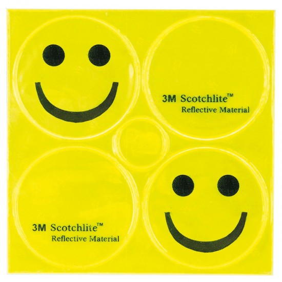 Stikere Reflectorizante  M-WAVE REFLICKERS SMILE