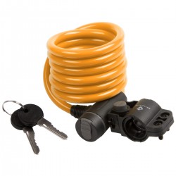 Antifurt cu Cheie M-WAVE  S 10.18  Orange