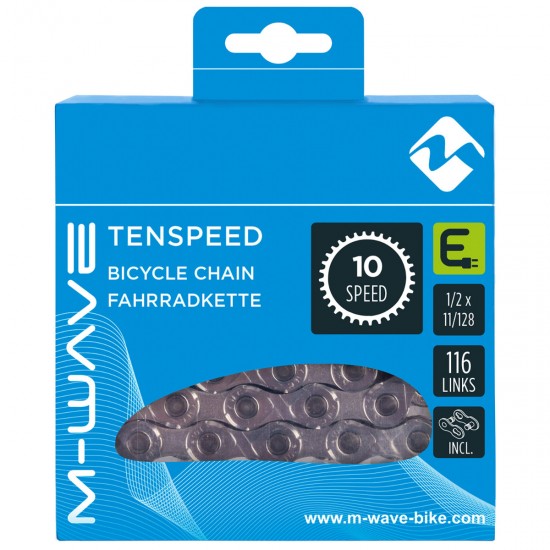 Lant E-Bike M-WAVE Tenspeed E- Bike  10 V Silver 116 z