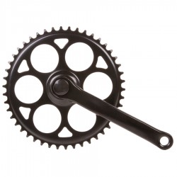 Angrenaj Pedalier SXT 44T Metal Negru (Patrat) Angrenaj Pedalier SXT 44T Metal Negru (Patrat)