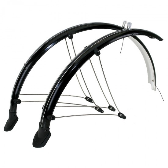 Set Aparatori Noroi Flexibile M-WAVE 28  45 mm Negru