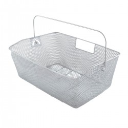 Cos Metal Spate M-WAVE 41x30x18/15 cm Silver Cos Metal Spate M-WAVE 41x30x18/15 cm Silver