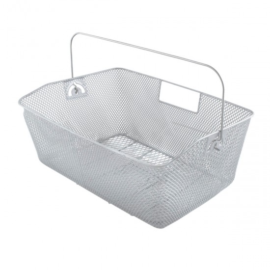 Cos Metal Spate M-WAVE 41x30x18/15 cm Silver