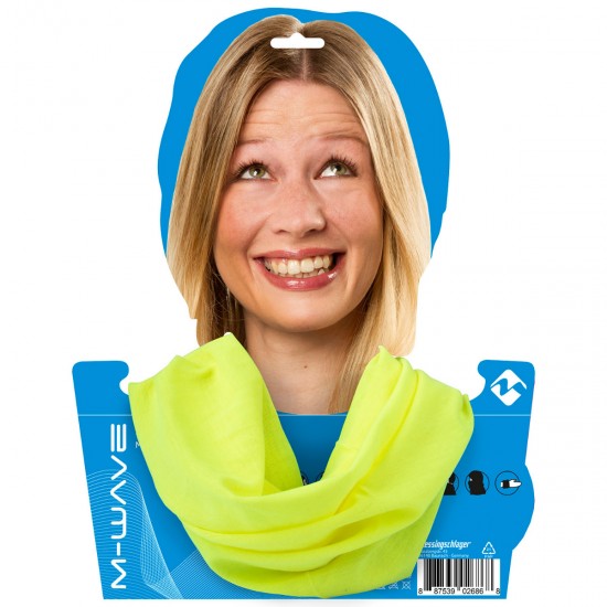 Bandana M-WAVE Neon Yellow