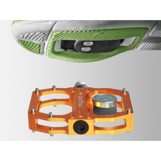 Pedale magnetice MAGPED Sport2 150N - Orange Pedale magnetice MAGPED Sport2 150N - Orange