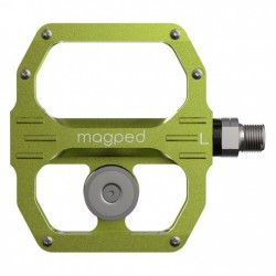 Pedale magnetice MAGPED Sport2 200N - Green Pedale magnetice MAGPED Sport2 200N - Green