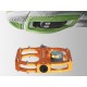 Pedale magnetice MAGPED Sport2 200N - Orange Pedale magnetice MAGPED Sport2 200N - Orange