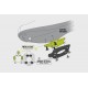 Pedale magnetice MAGPED Road2 - Black