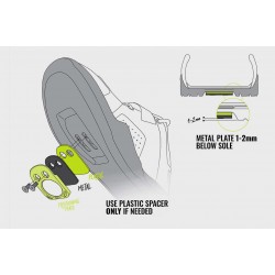 Pedale magnetice MAGPED Ultra2 200N - Black Pedale magnetice MAGPED Ultra2 200N - Black