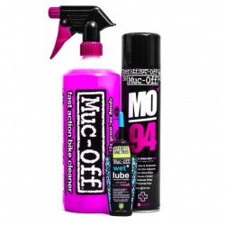 Muc-Off Wash Protect and Lube Kit (Wet Lube Version) Muc-Off Wash Protect and Lube Kit (Wet Lube Version)