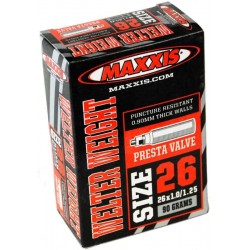 Camera 26X1.0/1.25 FV48 Maxxis Welterweight 0.9mm Presta