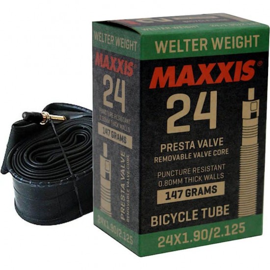 Camera 24X1.90/2.125 LFVSEP Maxxis 0.8mm Presta Camera 24X1.90/2.125 LFVSEP Maxxis 0.8mm Presta