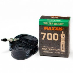 Camera 700X23/32C Maxxis Welter Weight LFVSEP80 grosime 0.8mm Presta Camera 700X23/32C Maxxis Welter Weight LFVSEP80 grosime 0.8mm Presta