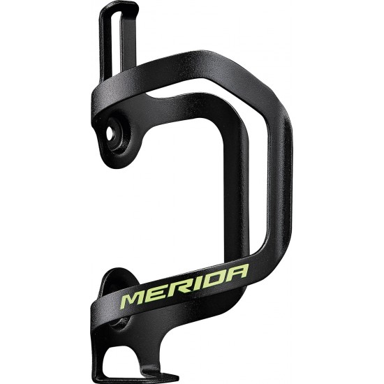 Suport bidon MERIDA ALLOY SIDELOAD acces lateral negru/verde - 3472