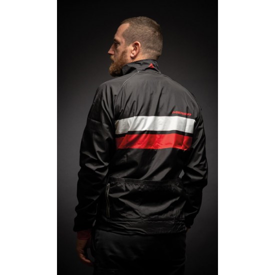 Jachetă MERIDA SUSHI vânt 278R roșu alb/negru Nortex - 740635-278R Jachetă MERIDA SUSHI vânt 278R roșu alb/negru Nortex - 740635-278R