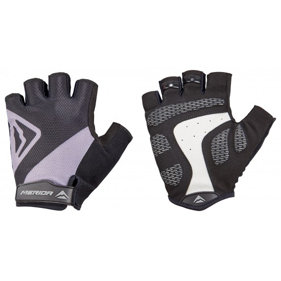 Mănuși MERIDA CLASSIC GEL scurt S negru-gri - 0347