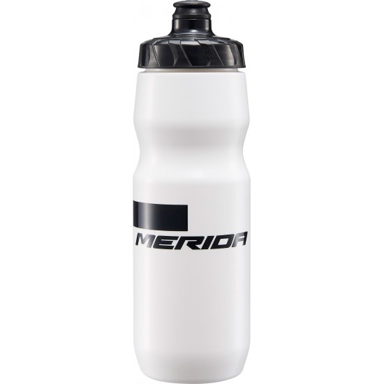 Bidon MERIDA STRIPE alb, 800ml cu capac - 3927 Bidon MERIDA STRIPE alb, 800ml cu capac - 3927