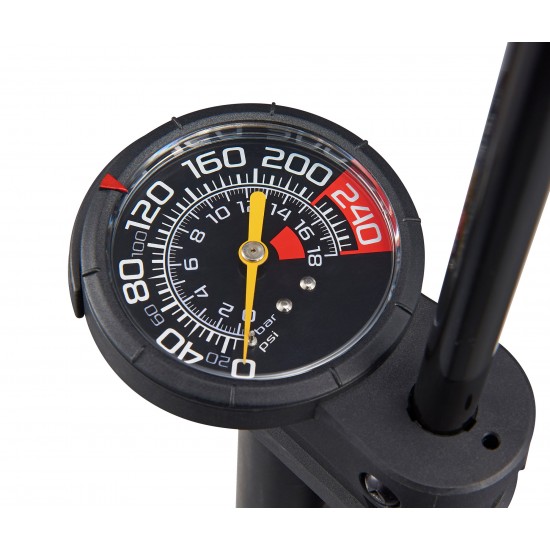 Pompă MERIDA FLOORPUMP TUBELESS atelier, (air tank) - 2274000022