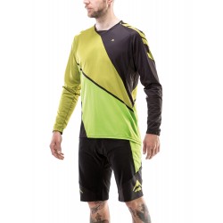 Tricou ciclism MERIDA ENDURO DESIGN lung M verde Freeride Line