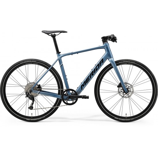 MERIDA eSPEEDER 200 S(49) ACÉLKÉK (EZÜST/FEKETE)