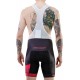 Pantaloni MERIDA CX DESIGN scurt cu bretele negru/roșu - 740566 Pantaloni MERIDA CX DESIGN scurt cu bretele negru/roșu - 740566-422R
