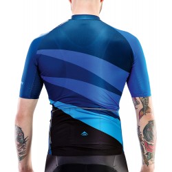 Mez MERIDA CX DESIGN PRO rövid 422 3XL kék fekete végig cipzár - 740703-422 Mez MERIDA CX DESIGN PRO rövid 422 3XL kék fekete végig cipzár - 740703-422