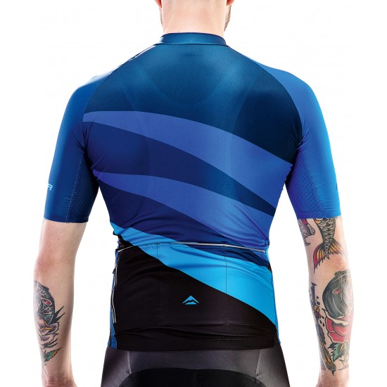 Mez MERIDA CX DESIGN PRO rövid 422 3XL kék fekete végig cipzár - 740703-422 Mez MERIDA CX DESIGN PRO rövid 422 3XL kék fekete végig cipzár - 740703-422