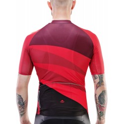 Tricou ciclism MERIDA CX DESIGN scurt negru fermoar lung roșu/negru - 15512T0422 Tricou ciclism MERIDA CX DESIGN scurt negru fermoar lung roșu/negru - 15512T0422