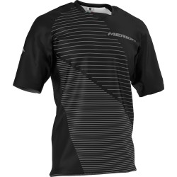 Tricou ciclism MERIDA FREERIDE TRIANGLE 10K scurt negru/gri - 3275SEBLGR