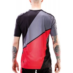 Tricou ciclism MERIDA FREERIDE TRIANGLE scurt roșu/negru - 3275TRREGR