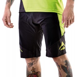 Pantaloni MERIDA FREERIDE scurt baggy fără bazon verde/negru - 5371TRGRGR