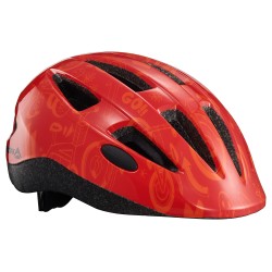 Cască MERIDA POWER roșu (inser?ii orange) - 8540