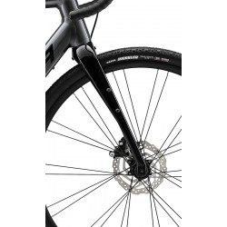 Furcă MERIDA eSILEX+ 400 negru CF2 carbon 1-1/8
