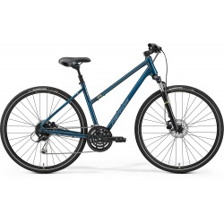 MERIDA CROSSWAY 100 DAMĂ XS(L) ALBASTRUVERZUI-ALBASTRU (ARGINTIU-ALBASTRU/LIME)