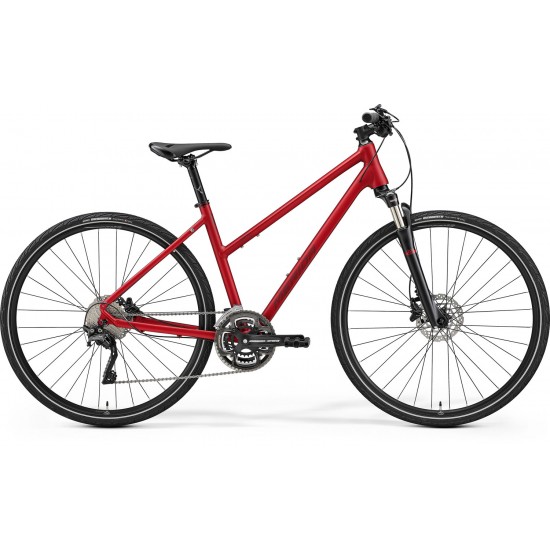 MERIDA CROSSWAY 500 DAMĂ MAT BORDO (ROȘUÎNCHIS)