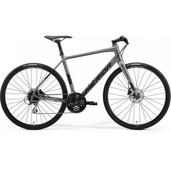 MERIDA SPEEDER 100 XL SELYEM SÖTÉTEZÜST (FEKETE)