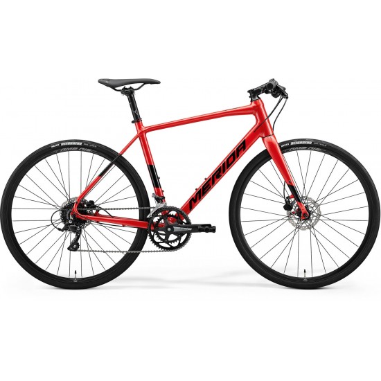 MERIDA SPEEDER 200 S/M PIROS (FEKETE)