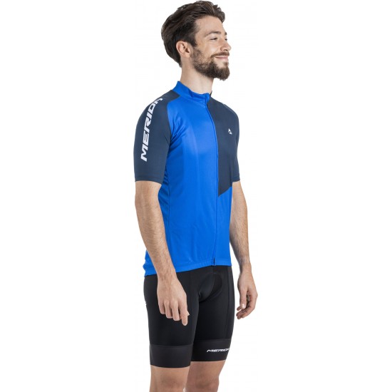 Tricou ciclism MERIDA RAZOR 255 scurt albastru fermoar lung Tricou ciclism MERIDA RAZOR 255 scurt albastru fermoar lung