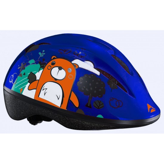 Cască MERIDA BEAR albastru/roșu Cască MERIDA BEAR albastru/roșu - 8573