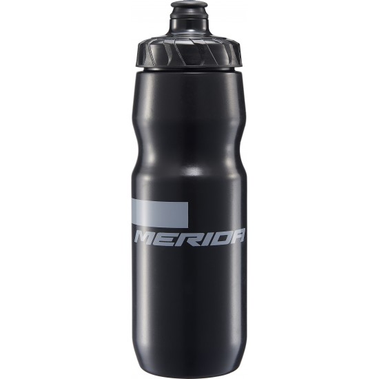 Bidon MERIDA STRIPE negru, 800ml (cu logo gri Merida) - 3745