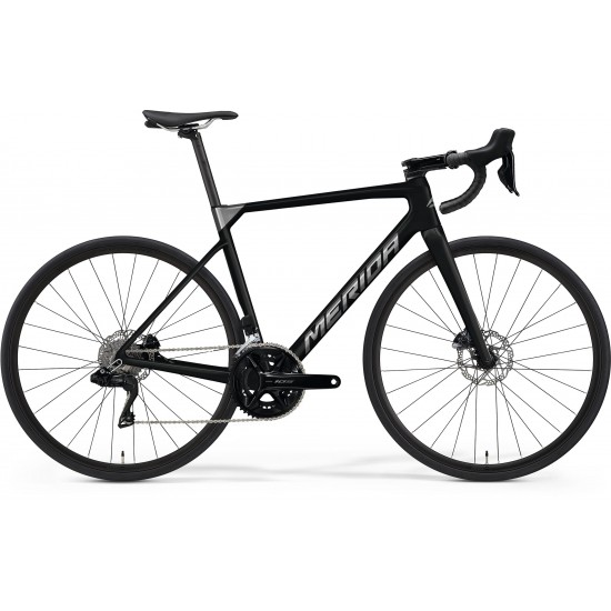 MERIDA SCULTURA 6000 105 Di2 METAL NEGRU (ARGINTIU)