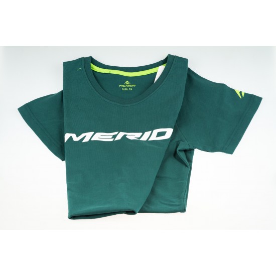 Tricou Polo MERIDA LOGO scurt albastruverzui/alb Tricou Polo MERIDA LOGO scurt albastruverzui/alb