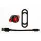 Lumină MERIDA LEZYNE FEMTO STVZO LED USB spate ebike Lumină MERIDA LEZYNE FEMTO STVZO LED USB spate ebike