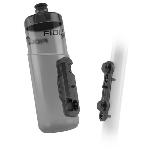 Bidon MERIDA SWIVEL/FIDLOCK set 620ml negru bidon+adaptor+bază