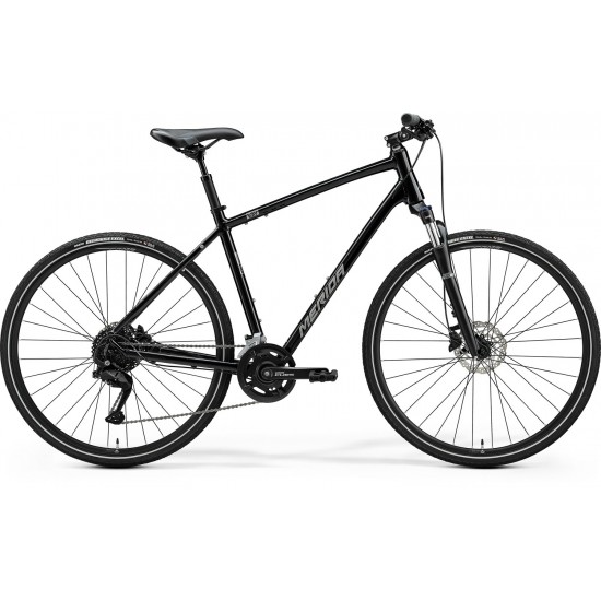 MERIDA CROSSWAY 100 LUCIOS NEGRU (ARGINTIU)